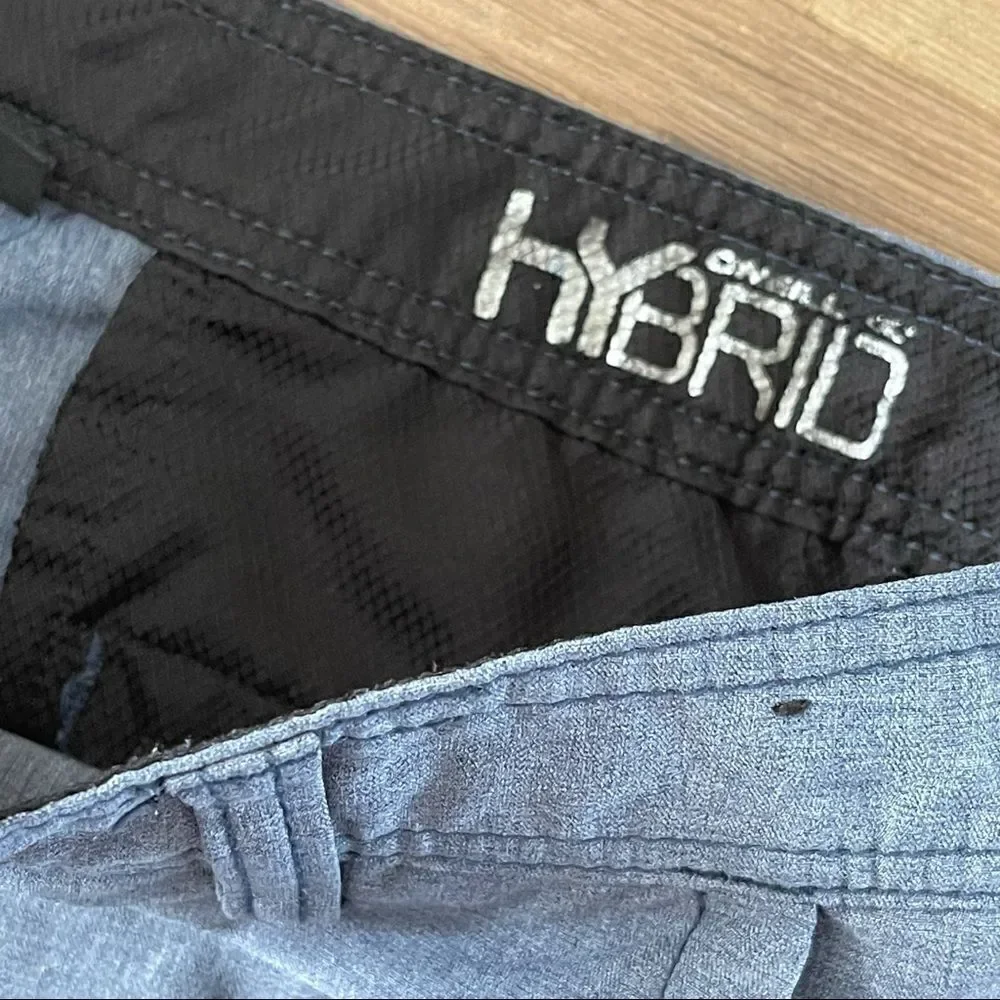 O’Neill Hybrid Chambray Shorts Size 28